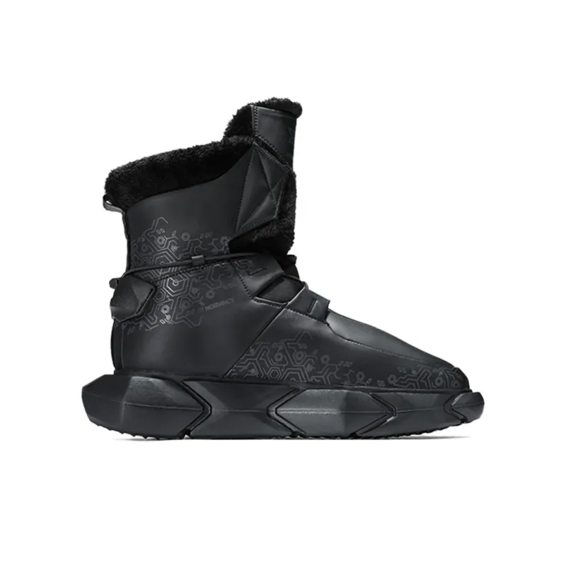 NORVINCY Warm Height Increasing Slip Resistant Short Snow Boots Unisex-1