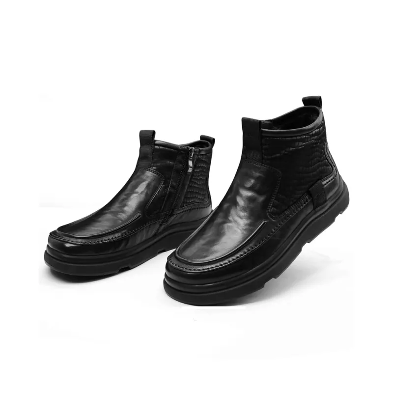 Paladin Ankle Boots Men's Black-4