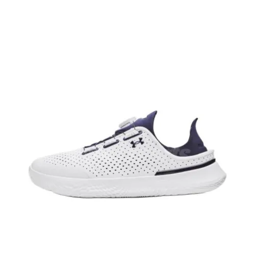 Under Armour Ua Flow Slipspeed Wear resistant And Lightweight Low Top Training Shoes Women's White