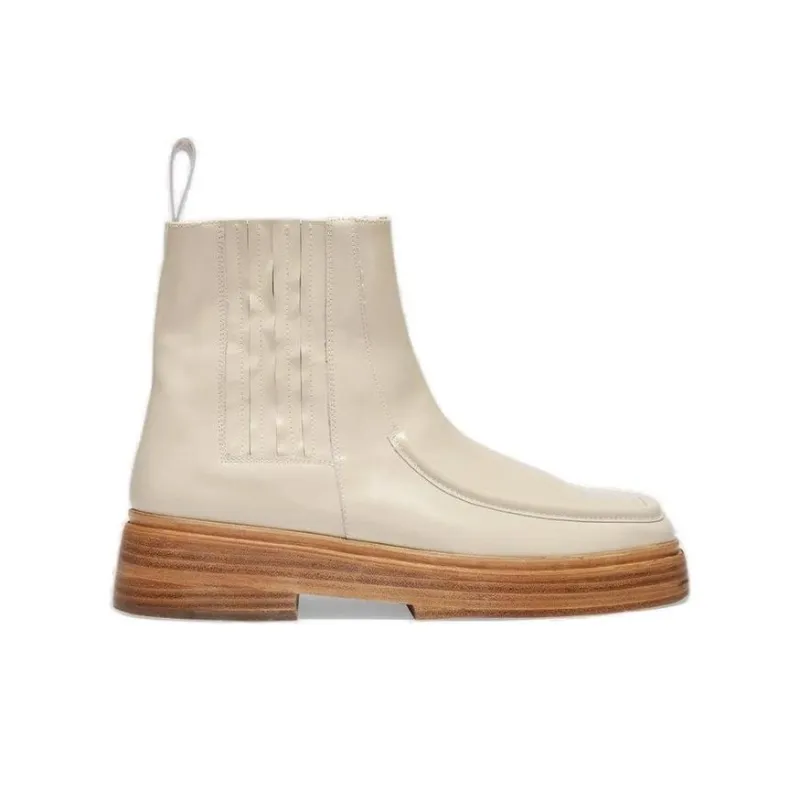 REJINA PYO Ankle Boots Women's White-1
