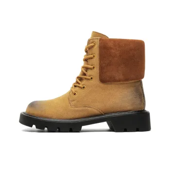 V05 Martin Boots Unisex Black/Yellow