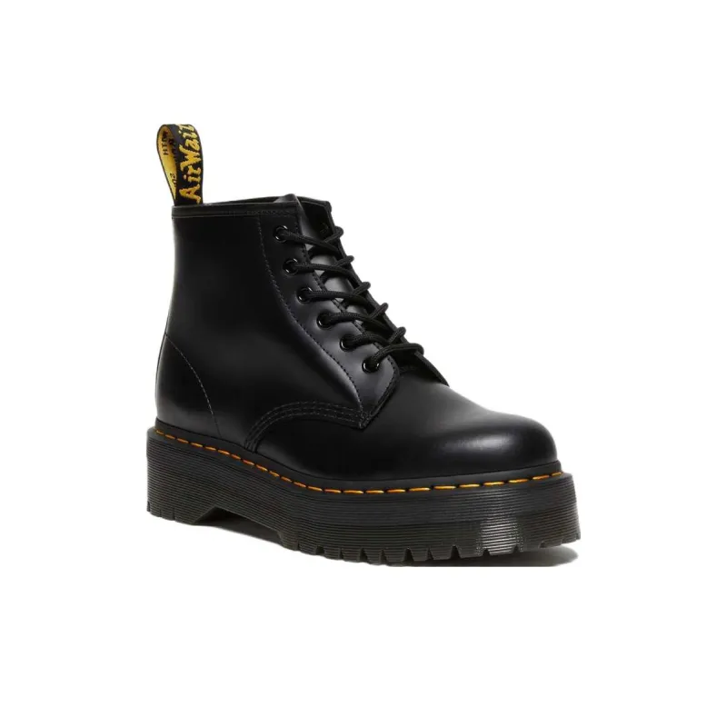 Dr. Martens 101 Quad 6 Eye Boot 'Black'-1