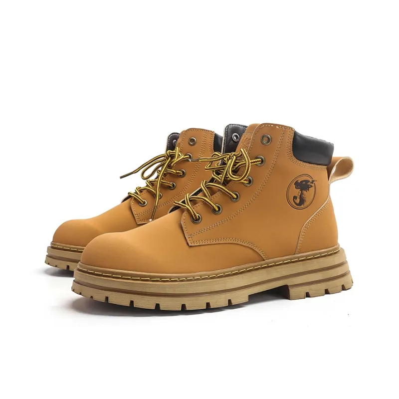 Jifffly Crew Martin Boot Unisex Camel-9
