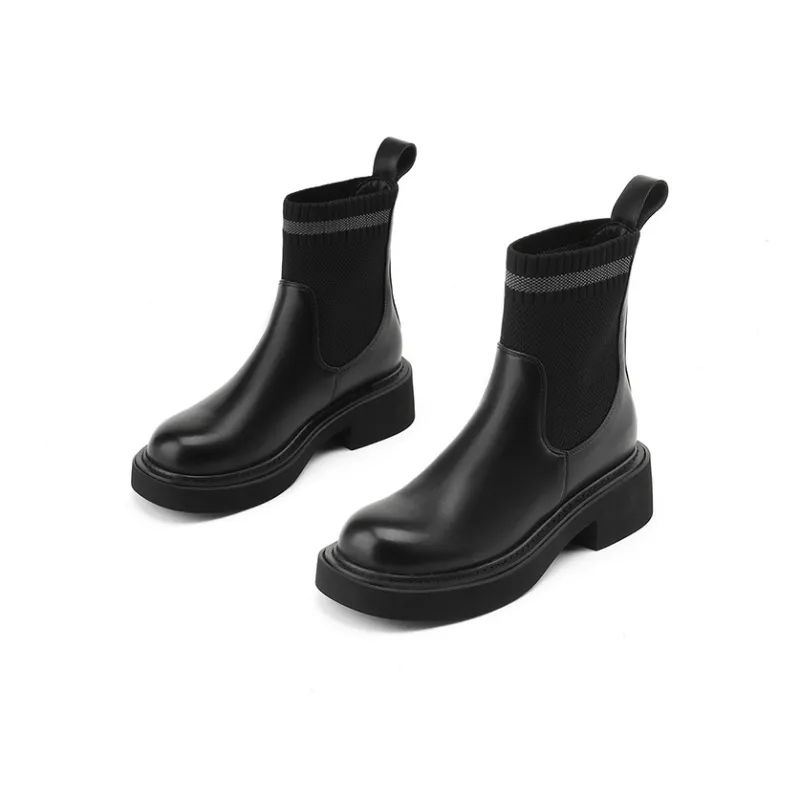 DAPHNE Short Chelsea Boots 4.5cm Women's-2