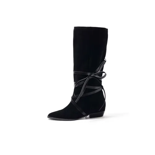 STEVE MADDEN Knee-high Boots 3.8cm Women's Black
