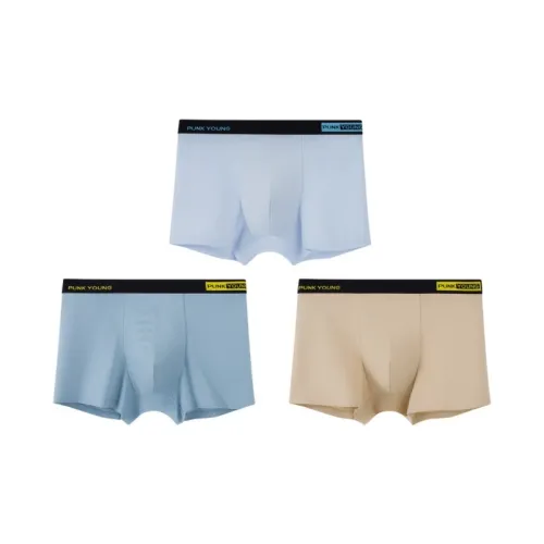 Qiao Ni Tong Underpants Men's 3 Pack