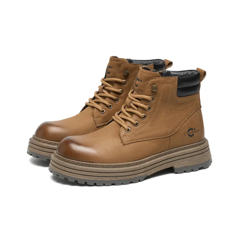 C°BANNER Short Martin Boot Men's Yellow Brown-1
