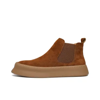 MILLIE'S Short Chelsea Boots Men's Coffee
