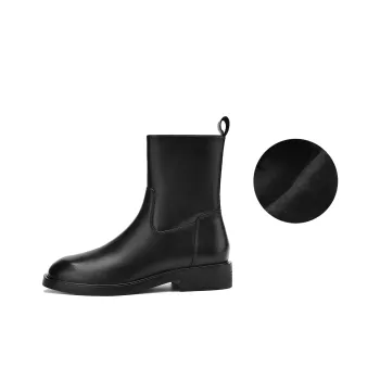 Rosa Bianca Short Martin Boot Women's Black