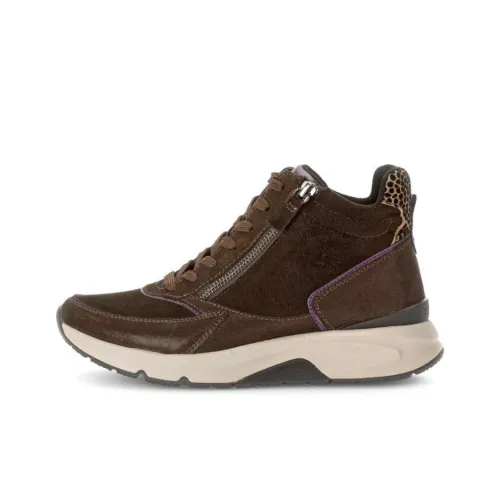 Gabor Rollingsoft Ankle Boots 4.5cm Women's Brown