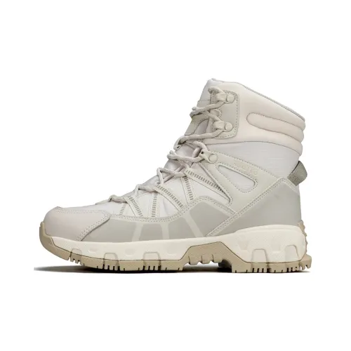 HUMTTO Slip Resistant Coverage Balance Short Snow Boots Women's Beige
