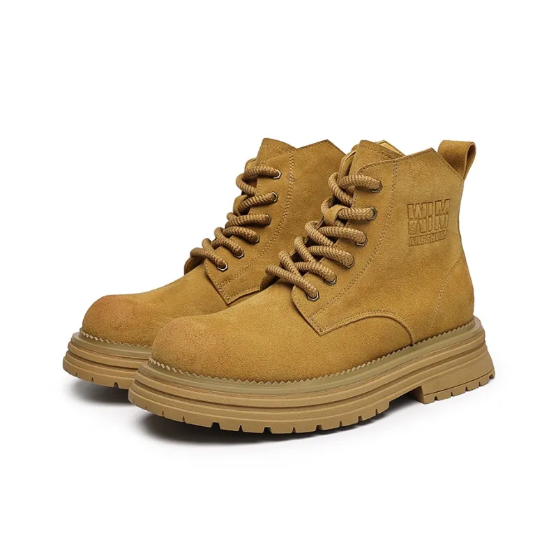 ΛOLUNKΛ Short Martin Boot Men's Camel-2