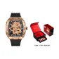 Rose Case Black Dial Black Tapes-Christmas Box
