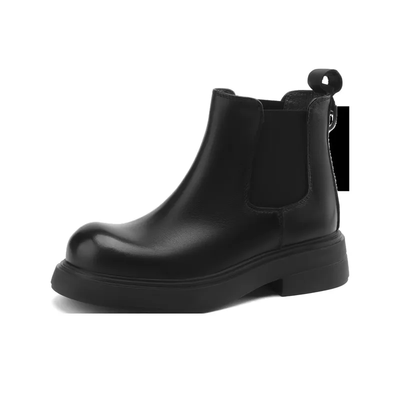 OCCAMAN Short Chelsea Boots 4.5cm Women's-0