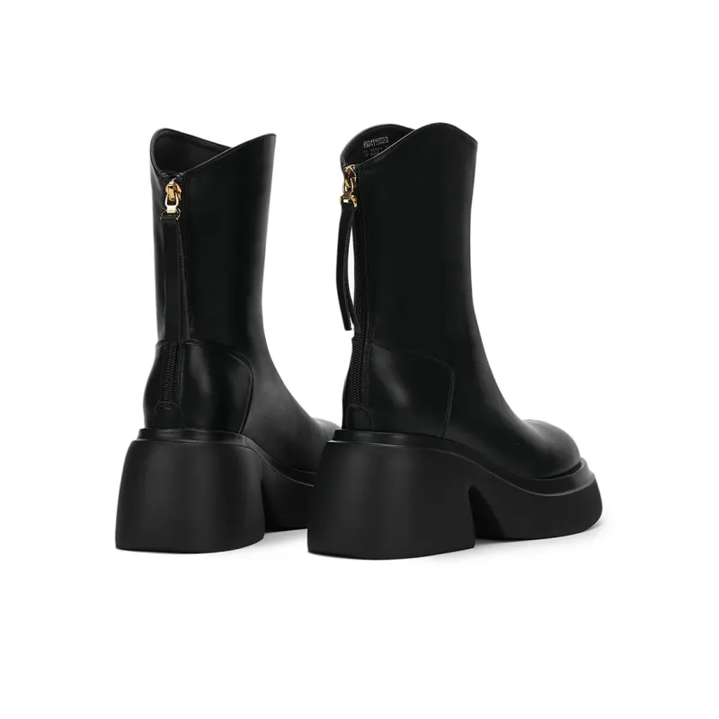 SATURDAY MODE Ankle Boots 8cm Unisex-3