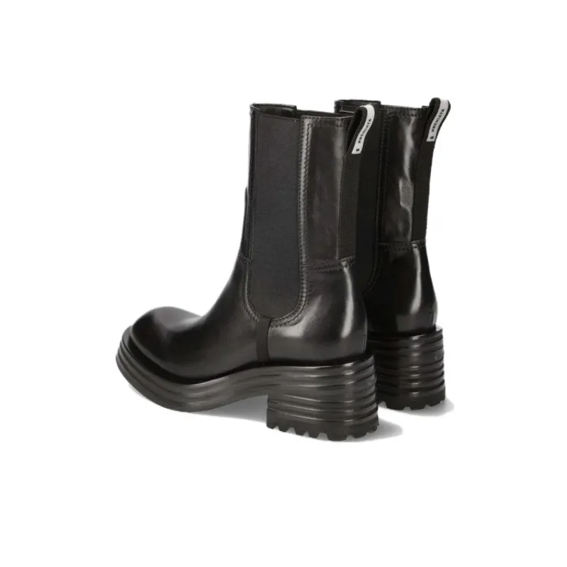 PREMIATA Gaucho Nero + Heidi Crew Chelsea Boots 6.5cm Women's Black-4