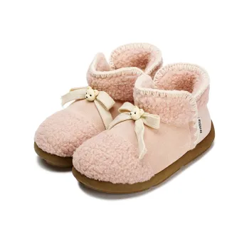 Zun'er Warm And Wear-Resistant Short Snow Boots Women's Pink