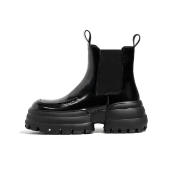 MIS. DANNY Short Chelsea Boots 6.5cm Women's Black