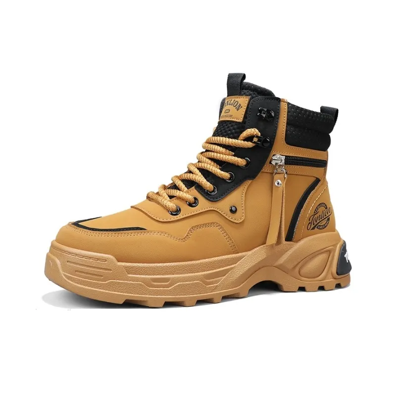 Tonlion Short Martin Boot Men's Earth Yellow-1