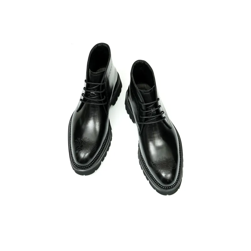 ASTON M.JAZZ Ankle Boots Men Black/Brown-13