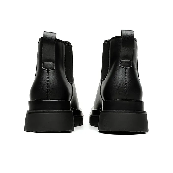 Aquarius Short Chelsea Boots Men's Black-2