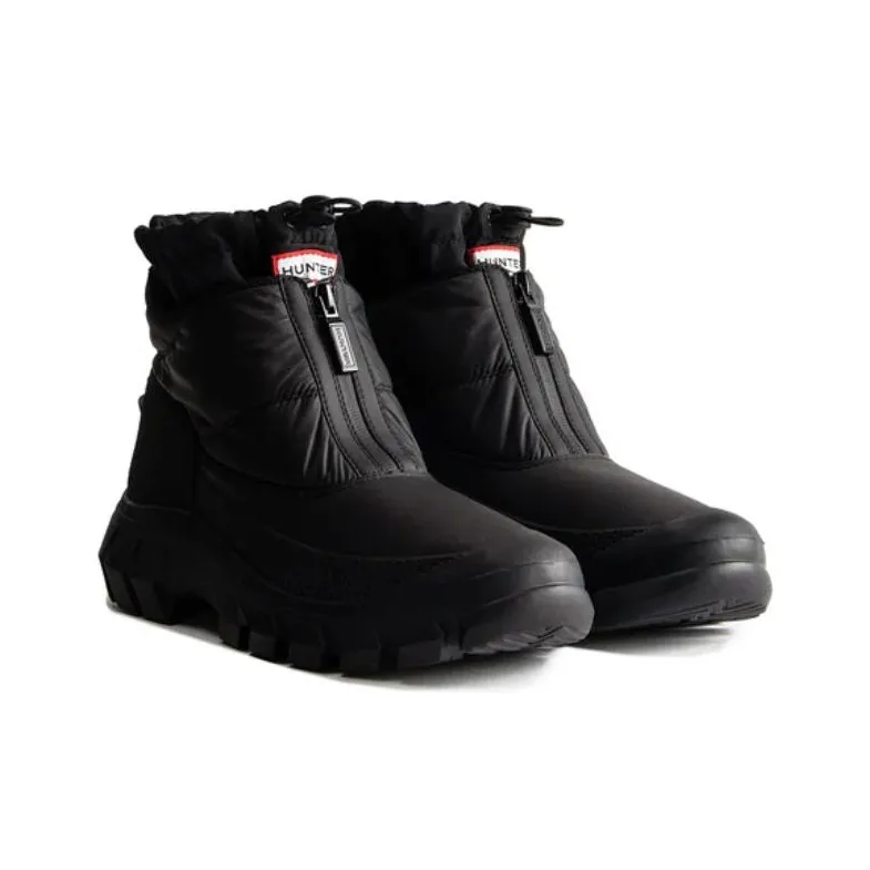 HUNTER Snow Boots Men Black-2