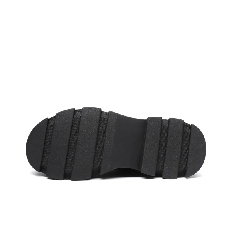 YEDANI Crew Chelsea Boots Men's Black-4
