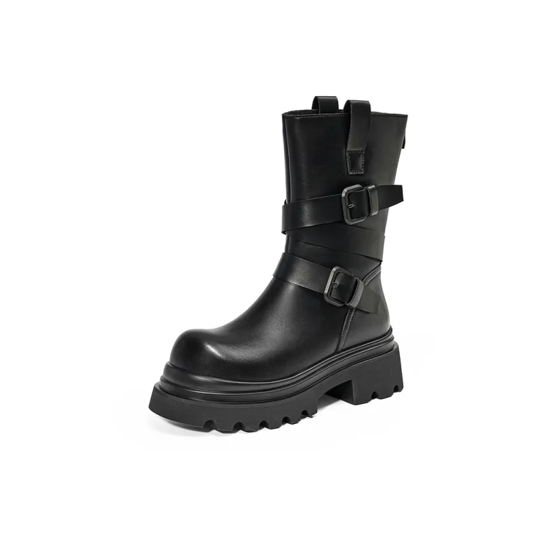 EBLAN Ankle Boots Women's Black-0
