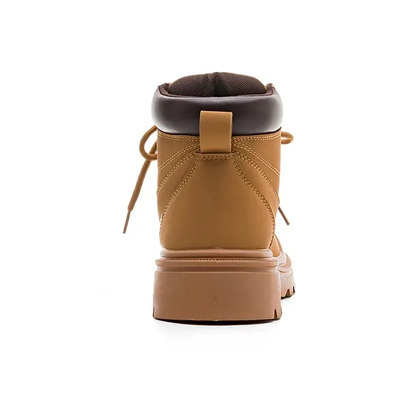 Warrior Short Martin Boot Women's Yellow Brown-3