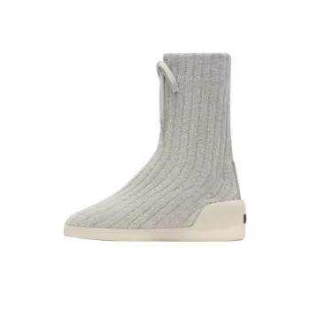Fear Of God Moc Ankle Boots Unisex Gray