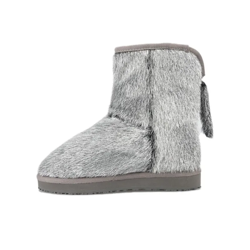K.D.KENAZ Snow Boots Women's Silver-0