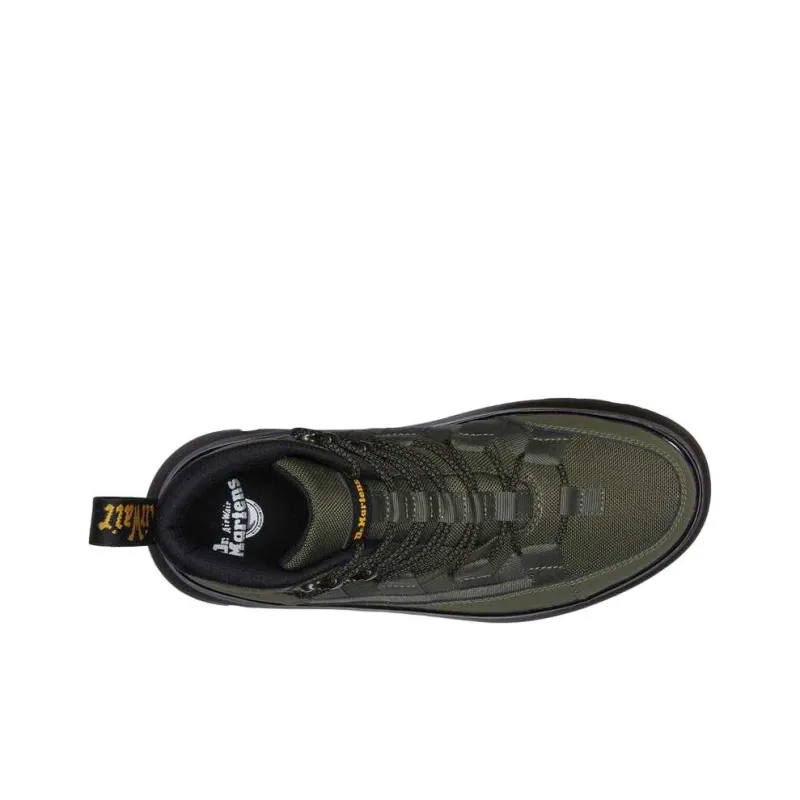 Dr.Martens Boury Leather Casual Boots 'Khaki Green'-3