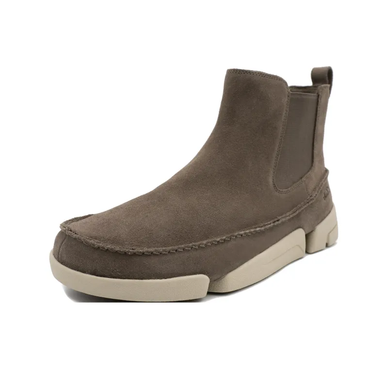 Clarks Trigenic Chelsea Boots Men's Coffee-1
