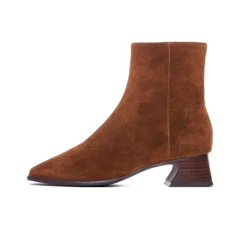 ANGEL ALARCON Mogano Ankle Boots Women's Brown