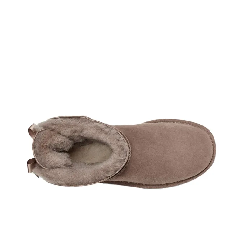 UGG Mini Bailey Bow Ii Boot Caribou Women's-4