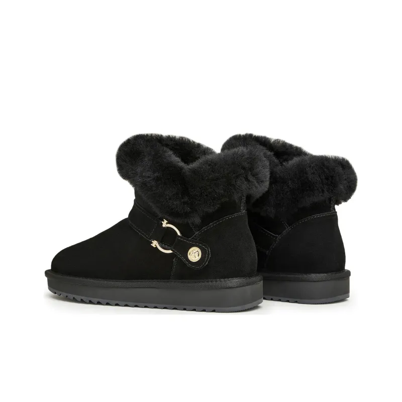Teenmix Short Snow Boots 3cm Women's-24