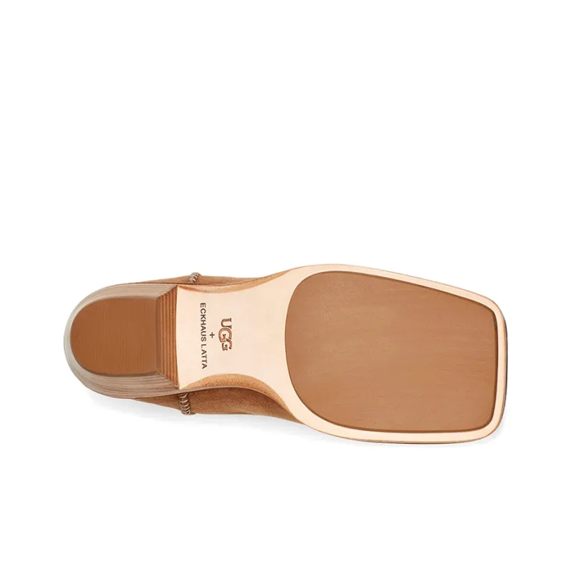 UGG + Eckhaus Latta Block Cowboy Boot 'Chestnut' Women's-5