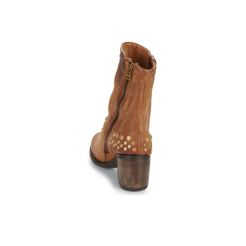 AirStep AS98 Ankle Boots 7.0cm Women's Brown-3