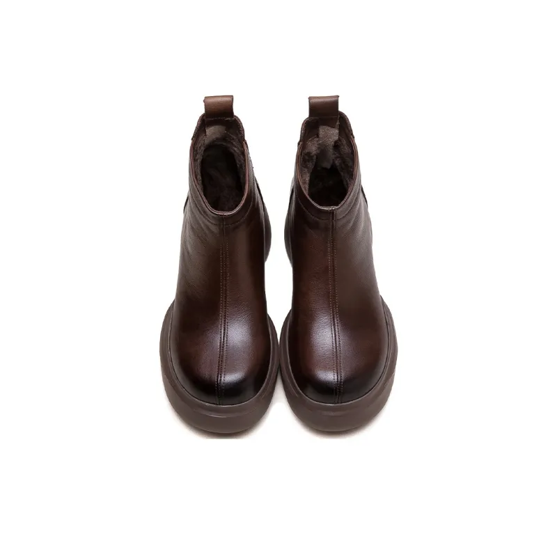Jay Ankle Boots Women's Brown-3