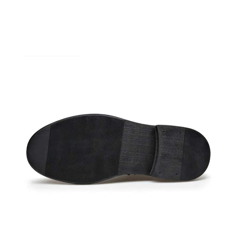 XIAOTOULANG Ankle Boots Men's Black-9