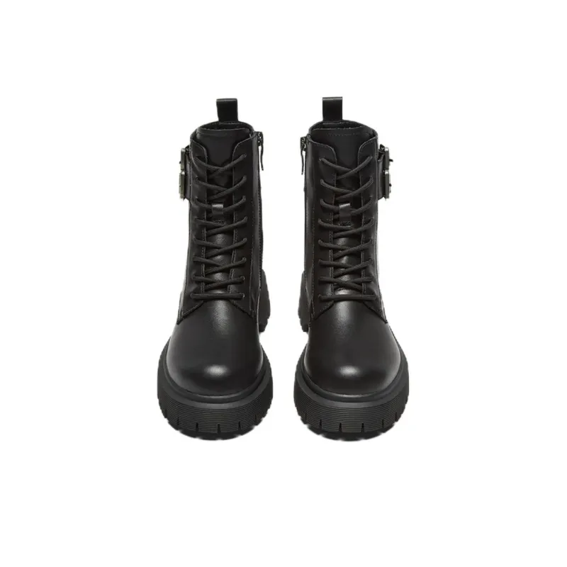 BASTO Short Martin Boot Women's Black-5