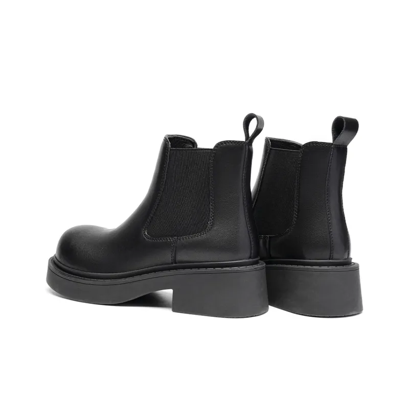 EBLAN Ankle Length Chelsea Boots Women's Black-3