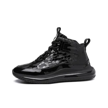 YEDANI Ankle Boots 5cm Men's Black