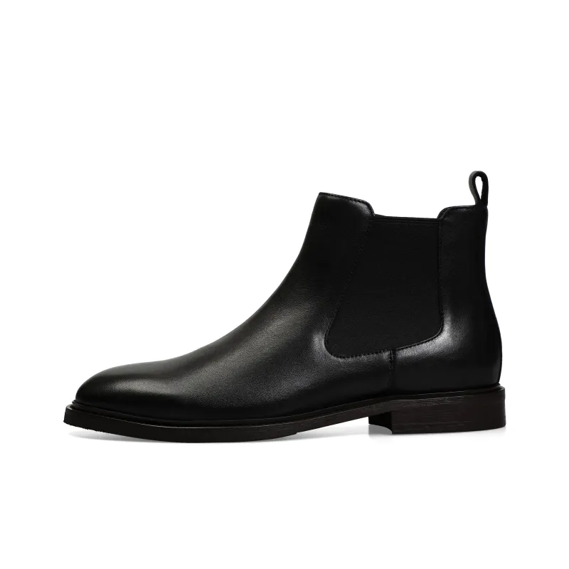 BOSSSUNWEN Chelsea Boots Men's Black-0