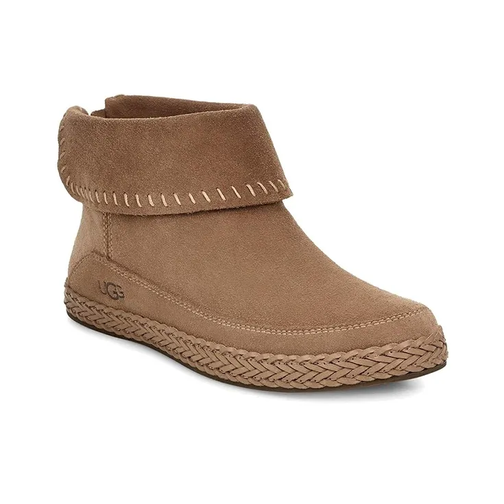 UGG Kavar Varney Fleece Lined Snow Boots Dark Brown Women's-2