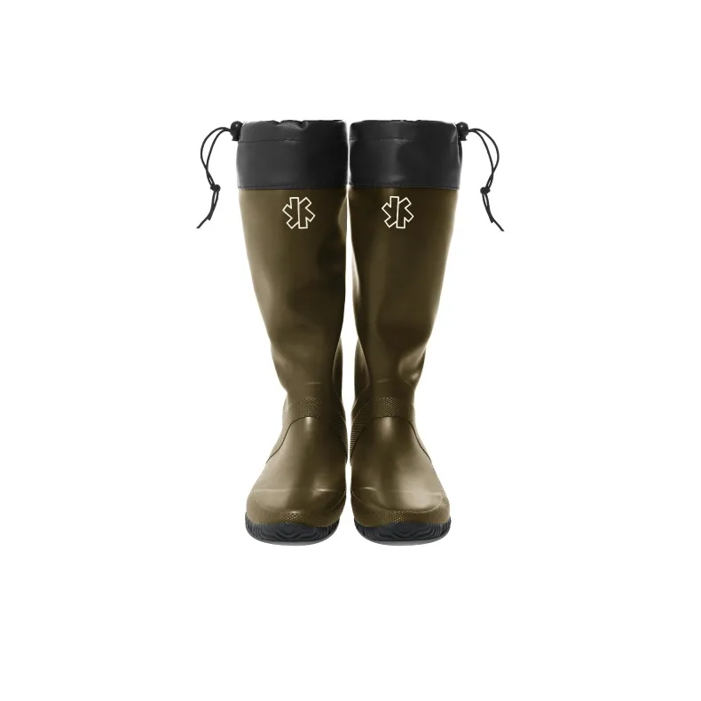 Star Flowers Waterproof And Wear resistant Soft Rain Boots Unisex-12
