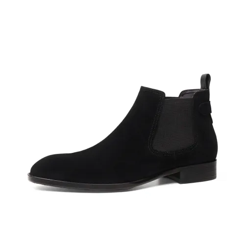 Devanro Short Chelsea Boots 3.0cm Men's