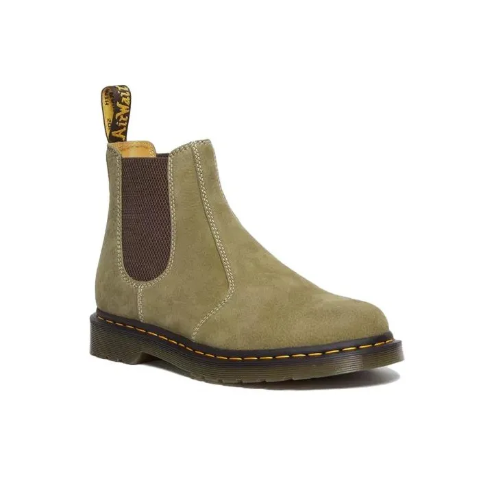 Dr.Martens Short Chelsea Boots Unisex Green-2