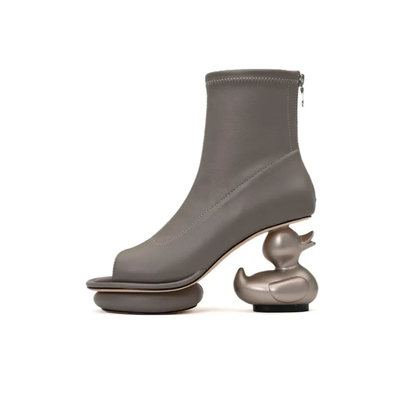 MIHARA YASUHIRO Ankle Boots 9cm Women's-11