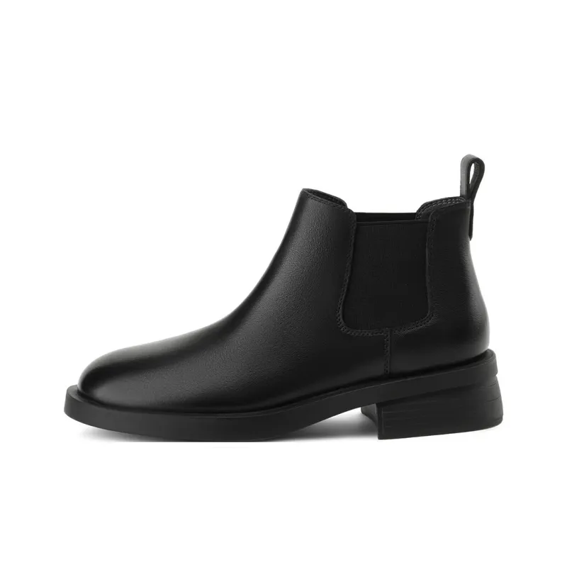 BOERDIQI Chelsea Boots Women's Black/Brown-0